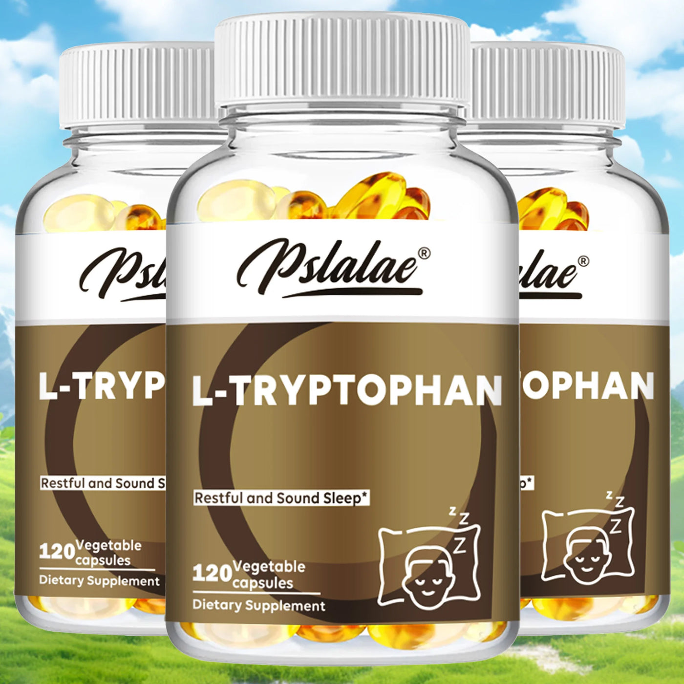 Psalae L-Tryptophan + Magnesium – Natural Sleep & Mood Support