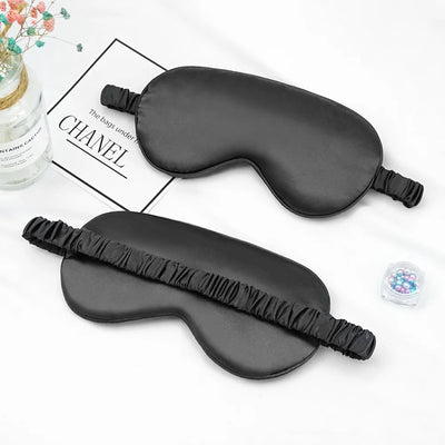Imitated Silk Sleep Eye Mask – Portable Travel Eyepatch for Relaxation, Naps & Night Sleep – Comfortable, Breathable Eye Cover
