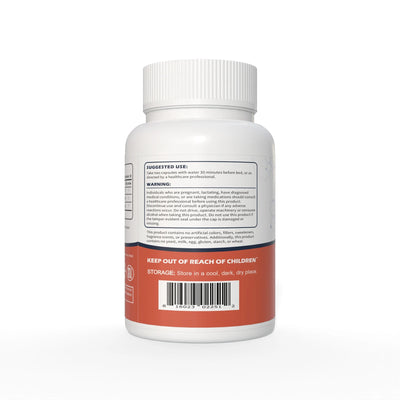 Nature4U Knockout Sleep Aid – 3-in-1 Extra Strength Blend with Time-Release Melatonin, L-Theanine & GABA – Deep Sleep, No Grogginess, Wake Up Recharged