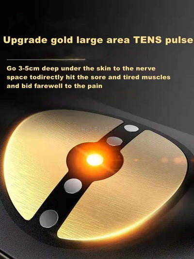 Electric Lumbar Traction Massager | Heated Back Pain Relief with Vibration, Air Stretch & Pulse Therapy – FDA Approved