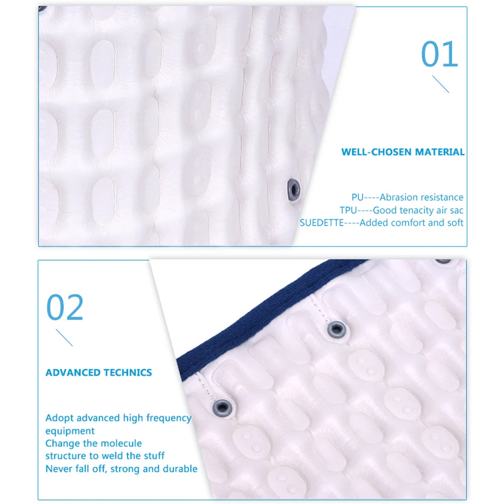 "Inflatable Back Decompression Belt – Lumbar Traction Device for Instant Back Pain Relief"