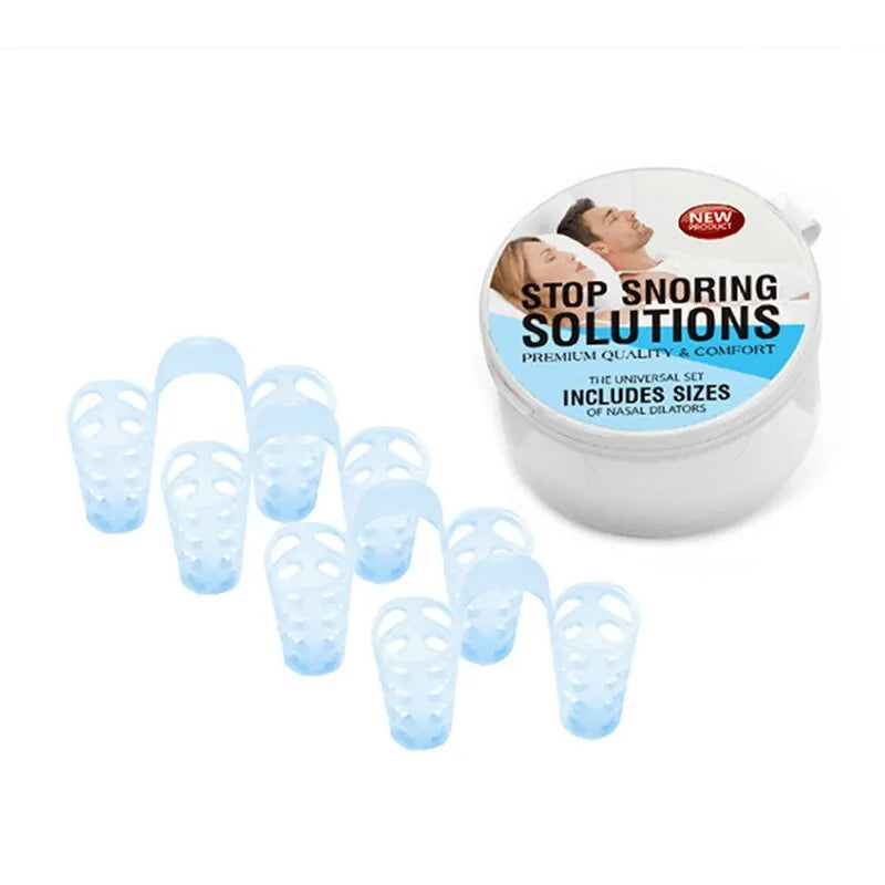 "Sleep Better Tonight with Anti-Snoring Nasal Dilators – 4PCS for Easy Breathing & Snoring Prevention"