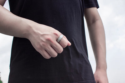 COLMI R10 Smart Ring – Health & Sleep Monitor with Charging Case, 5ATM Waterproof, Compatible with Xiaomi Phones – Activity Tracker for Men & Women