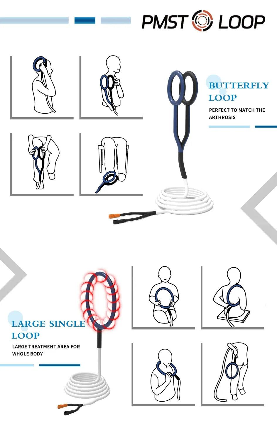 PEMF Hugo PMST Magnetic Therapy Device – Fast and Easy Low Back Pain Relief at Home or Clinic