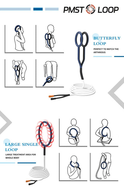 PEMF Hugo PMST Magnetic Therapy Device – Fast and Easy Low Back Pain Relief at Home or Clinic