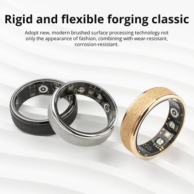 COLMI R10 Smart Ring – Health & Sleep Monitor with Charging Case, 5ATM Waterproof, Compatible with Xiaomi Phones – Activity Tracker for Men & Women