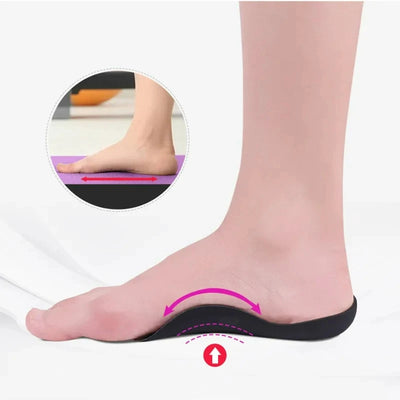 XO-Legs Orthotic Insoles for Flat Feet – Arch Support Pad for Plantar Fasciitis – Shock Absorbing Sole Insert for Foot Care