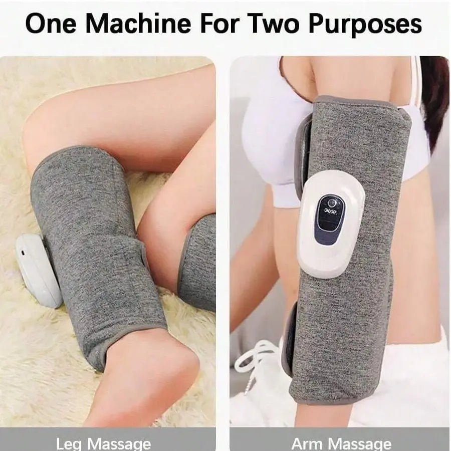 1pc Electric Leg Massager – Wireless Rechargeable Air Compression Calf Massager for Leg Muscle Relief & Relaxation