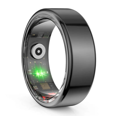 "COLMI R02 Smart Ring – Military Grade Titanium, Health Monitoring, Waterproof, Multi-Sport Modes"