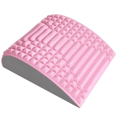 "Back Stretcher for Lower Back Pain Relief – Spine Aligner, Lumbar Decompression Massager for Sciatica & Herniated Discs"