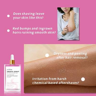 Goodbye Razor Bumps: The Ultimate 100ml After Shave Oil for Smooth, Bump-Free Skin!