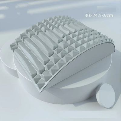 "Back Stretcher for Lower Back Pain Relief – Spine Aligner, Lumbar Decompression Massager for Sciatica & Herniated Discs"