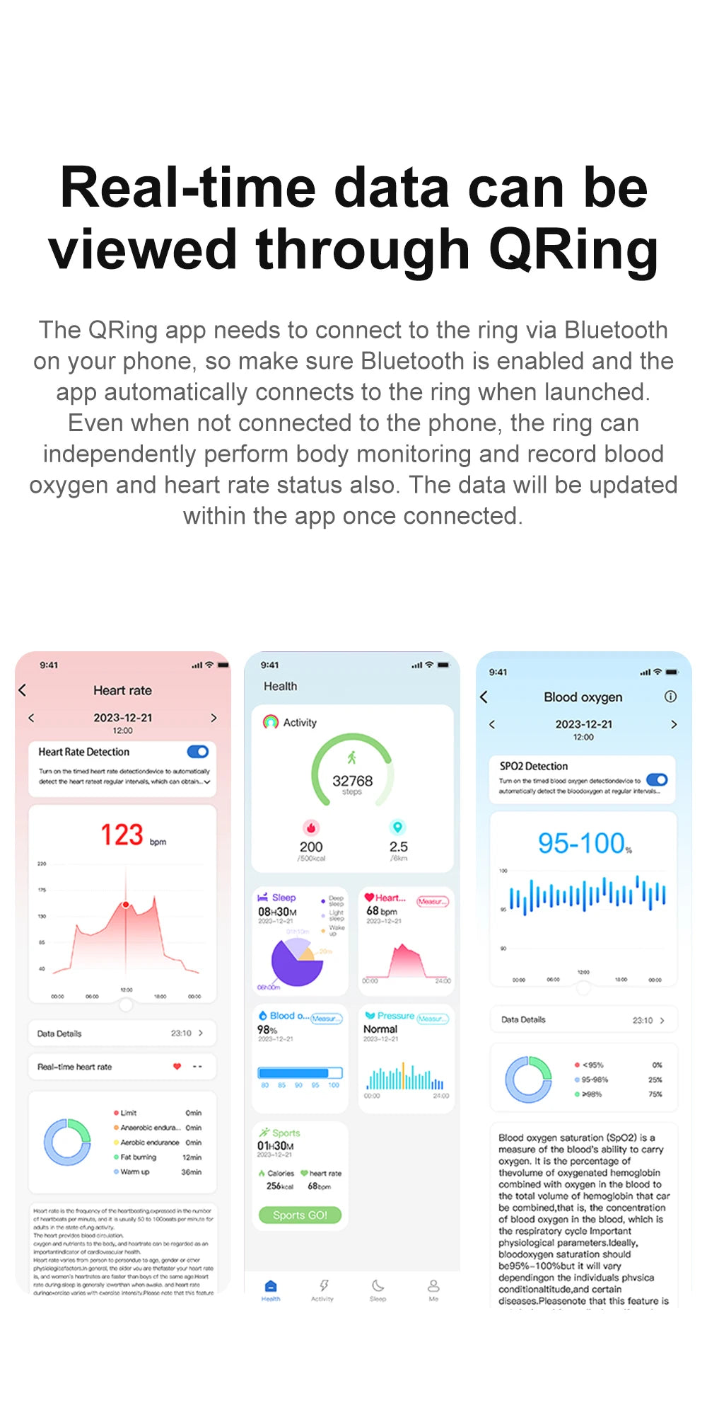 "COLMI R02 Smart Ring – Military Grade Titanium, Health Monitoring, Waterproof, Multi-Sport Modes"