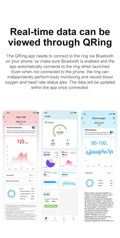 "COLMI R02 Smart Ring – Military Grade Titanium, Health Monitoring, Waterproof, Multi-Sport Modes"