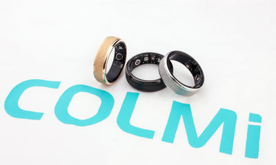 COLMI R10 Smart Ring – Health & Sleep Monitor with Charging Case, 5ATM Waterproof, Compatible with Xiaomi Phones – Activity Tracker for Men & Women