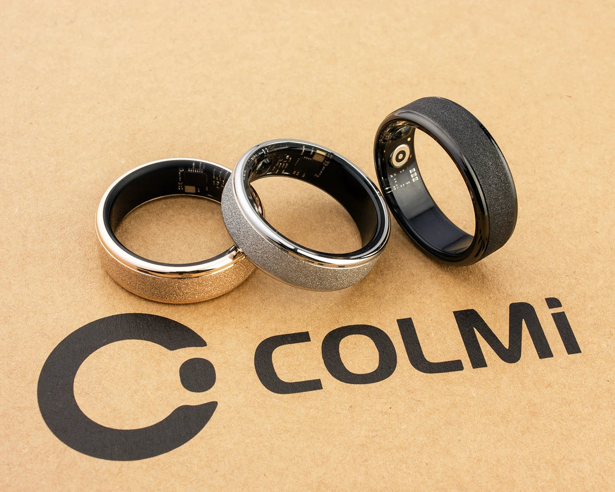 COLMI R10 Smart Ring – Health & Sleep Monitor with Charging Case, 5ATM Waterproof, Compatible with Xiaomi Phones – Activity Tracker for Men & Women