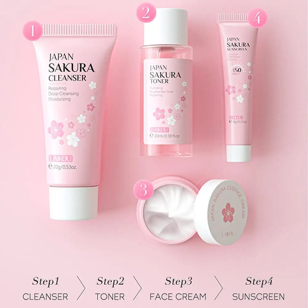 Nature’s Touch for Flawless Skin — The All-in-One Sakura Glow Ritual