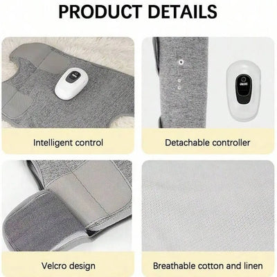 1pc Electric Leg Massager – Wireless Rechargeable Air Compression Calf Massager for Leg Muscle Relief & Relaxation
