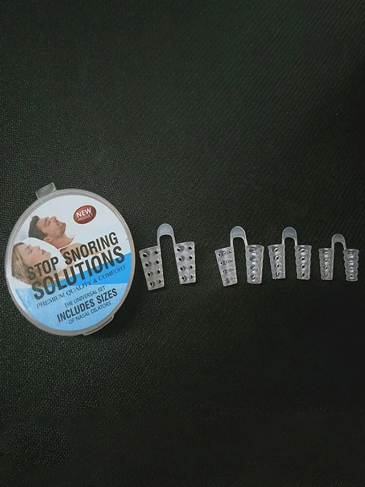 "Sleep Better Tonight with Anti-Snoring Nasal Dilators – 4PCS for Easy Breathing & Snoring Prevention"