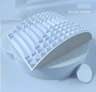 "Back Stretcher for Lower Back Pain Relief – Spine Aligner, Lumbar Decompression Massager for Sciatica & Herniated Discs"