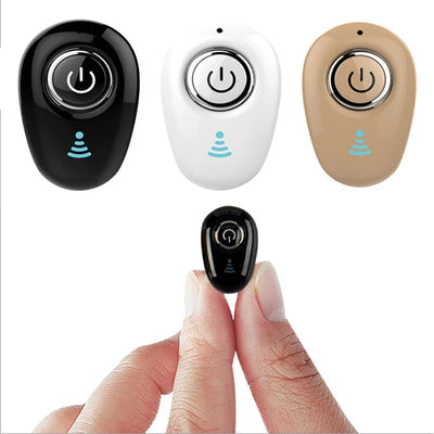 Invisible Single Ear Bluetooth 5.0 Headset | Ultra-Light, Wireless In-Ear Earbud for Music, Running & Relaxation