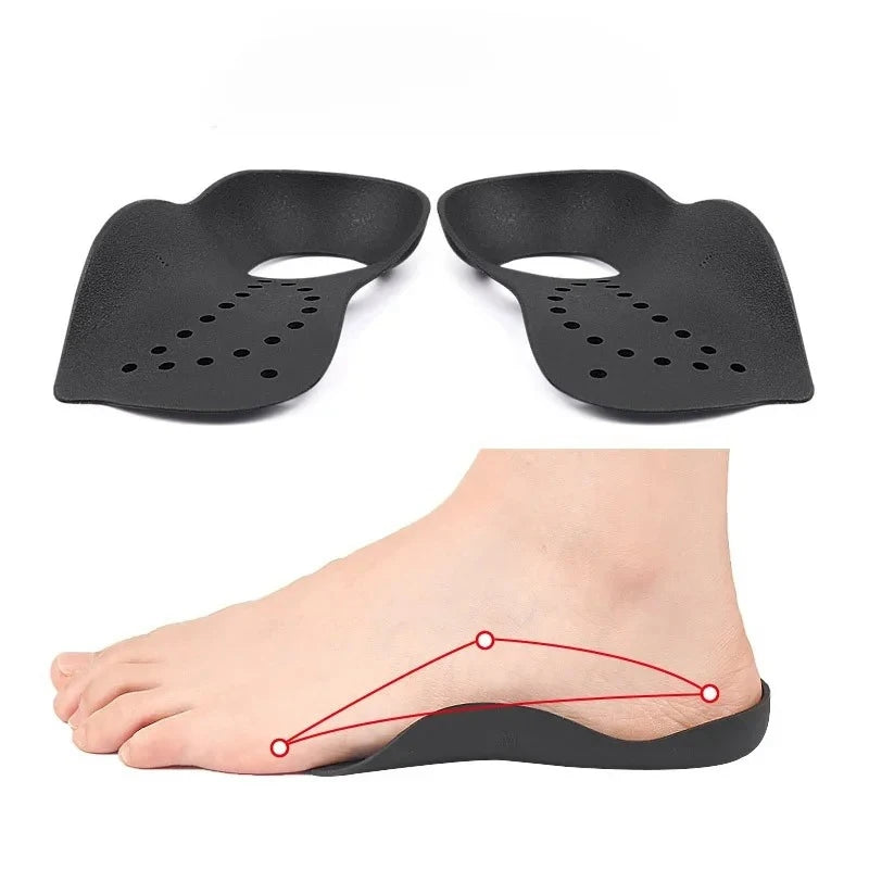 XO-Legs Orthotic Insoles for Flat Feet – Arch Support Pad for Plantar Fasciitis – Shock Absorbing Sole Insert for Foot Care