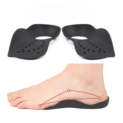 XO-Legs Orthotic Insoles for Flat Feet – Arch Support Pad for Plantar Fasciitis – Shock Absorbing Sole Insert for Foot Care