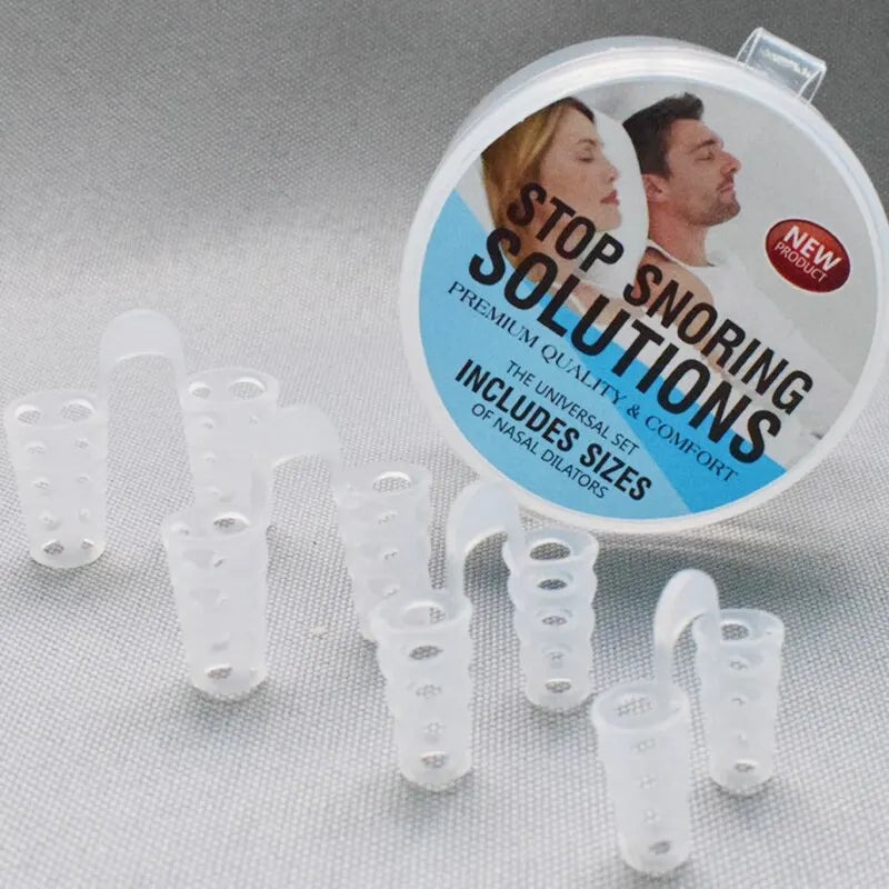 "Sleep Better Tonight with Anti-Snoring Nasal Dilators – 4PCS for Easy Breathing & Snoring Prevention"