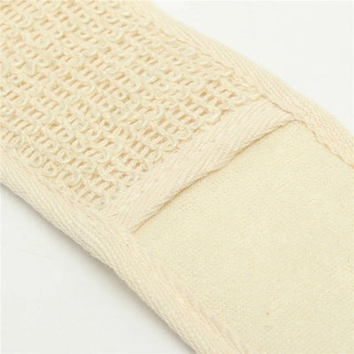 "Exfoliate & Refresh with Natural Loofah Shower Scrubber – Unisex Massage Back Strap for Soft, Glowing Skin"