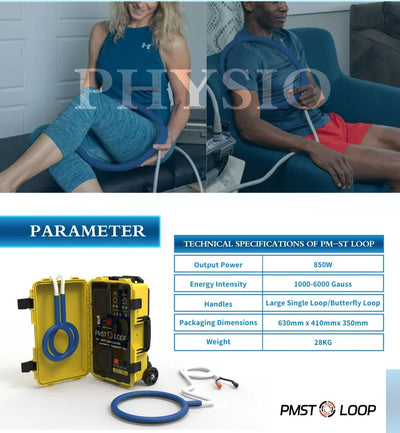 PEMF Hugo PMST Magnetic Therapy Device – Fast and Easy Low Back Pain Relief at Home or Clinic