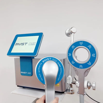 Portable Magnetic Therapy PEMF Device with Two Handles – EMTT Physiotherapy for Low Back Pain Relief