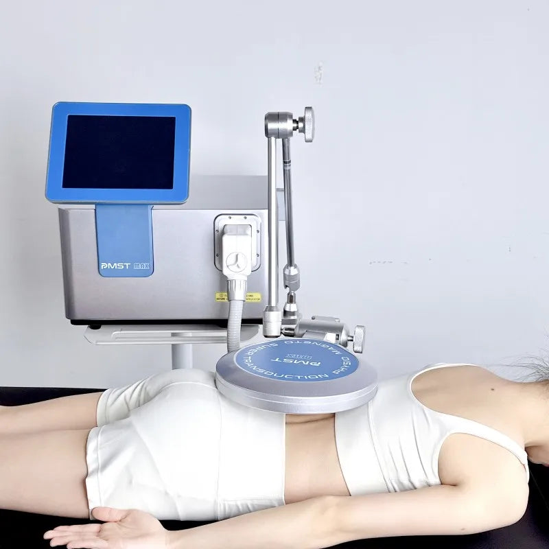 Portable Magnetic Therapy PEMF Device with Two Handles – EMTT Physiotherapy for Low Back Pain Relief