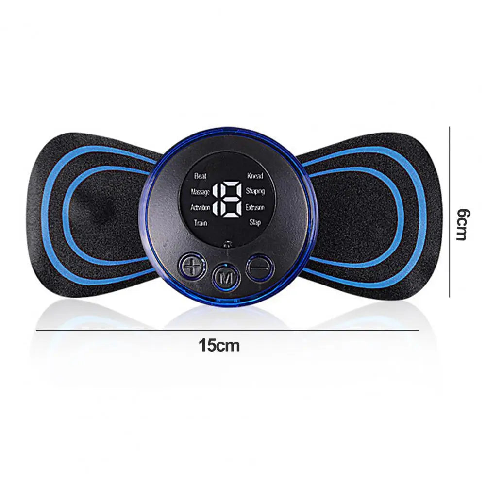 "Full Body Pain Relief in Your Pocket – Mini Massager Machine with 8 Modes & 19 Frequency Levels for Muscle Relaxation, Rechargeable & Compact"