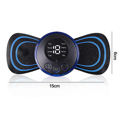 "Full Body Pain Relief in Your Pocket – Mini Massager Machine with 8 Modes & 19 Frequency Levels for Muscle Relaxation, Rechargeable & Compact"