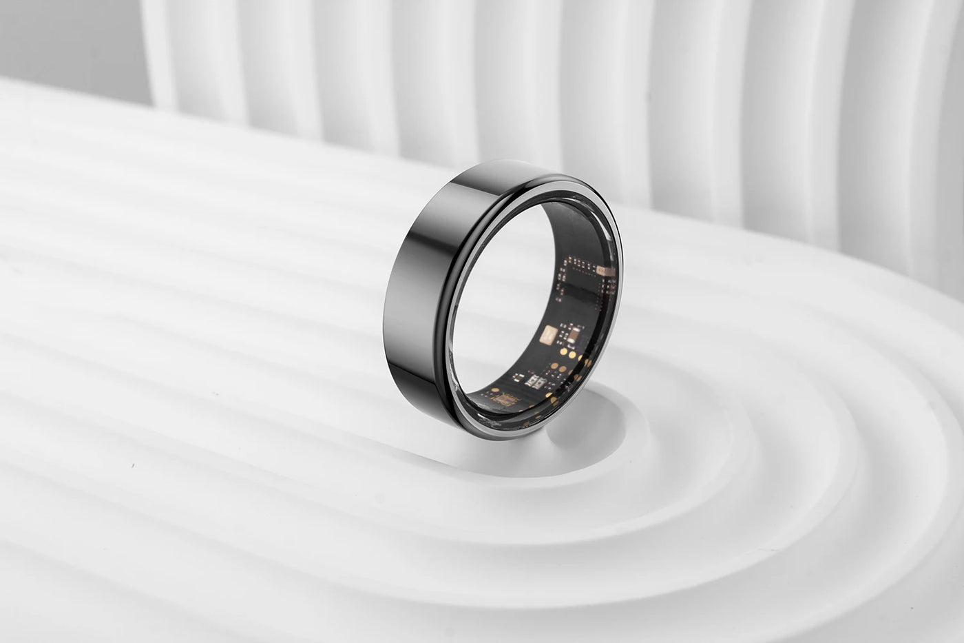 "COLMI R02 Smart Ring – Military Grade Titanium, Health Monitoring, Waterproof, Multi-Sport Modes"