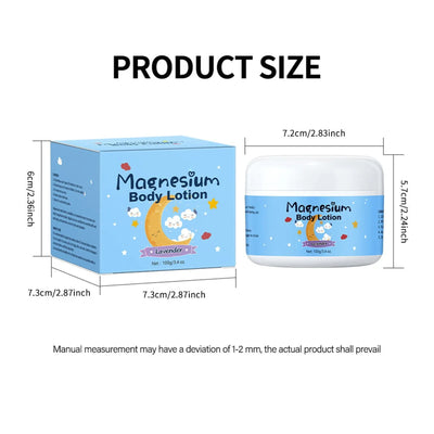 Magnesium Sleep Lotion for Kids – Knock Out Bedtime Stress Without Melatonin  Calms Anxiety. Soothes Muscles. Smells Like Lavender Dreams.
