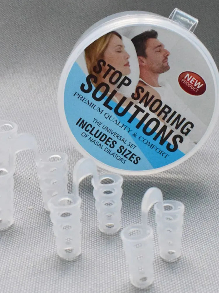 "Sleep Better Tonight with Anti-Snoring Nasal Dilators – 4PCS for Easy Breathing & Snoring Prevention"