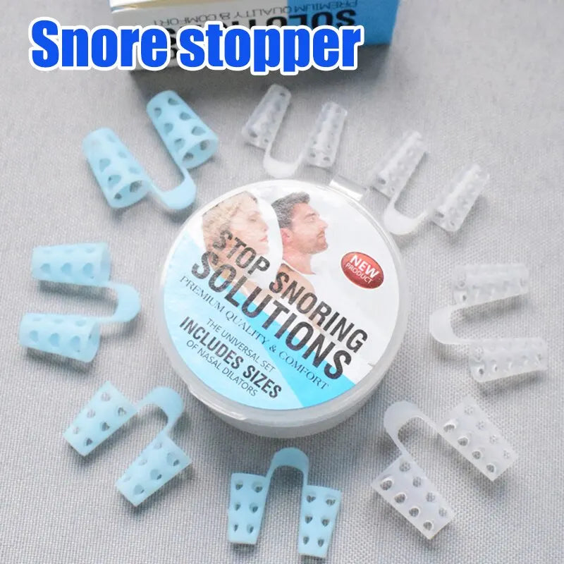 "Sleep Better Tonight with Anti-Snoring Nasal Dilators – 4PCS for Easy Breathing & Snoring Prevention"