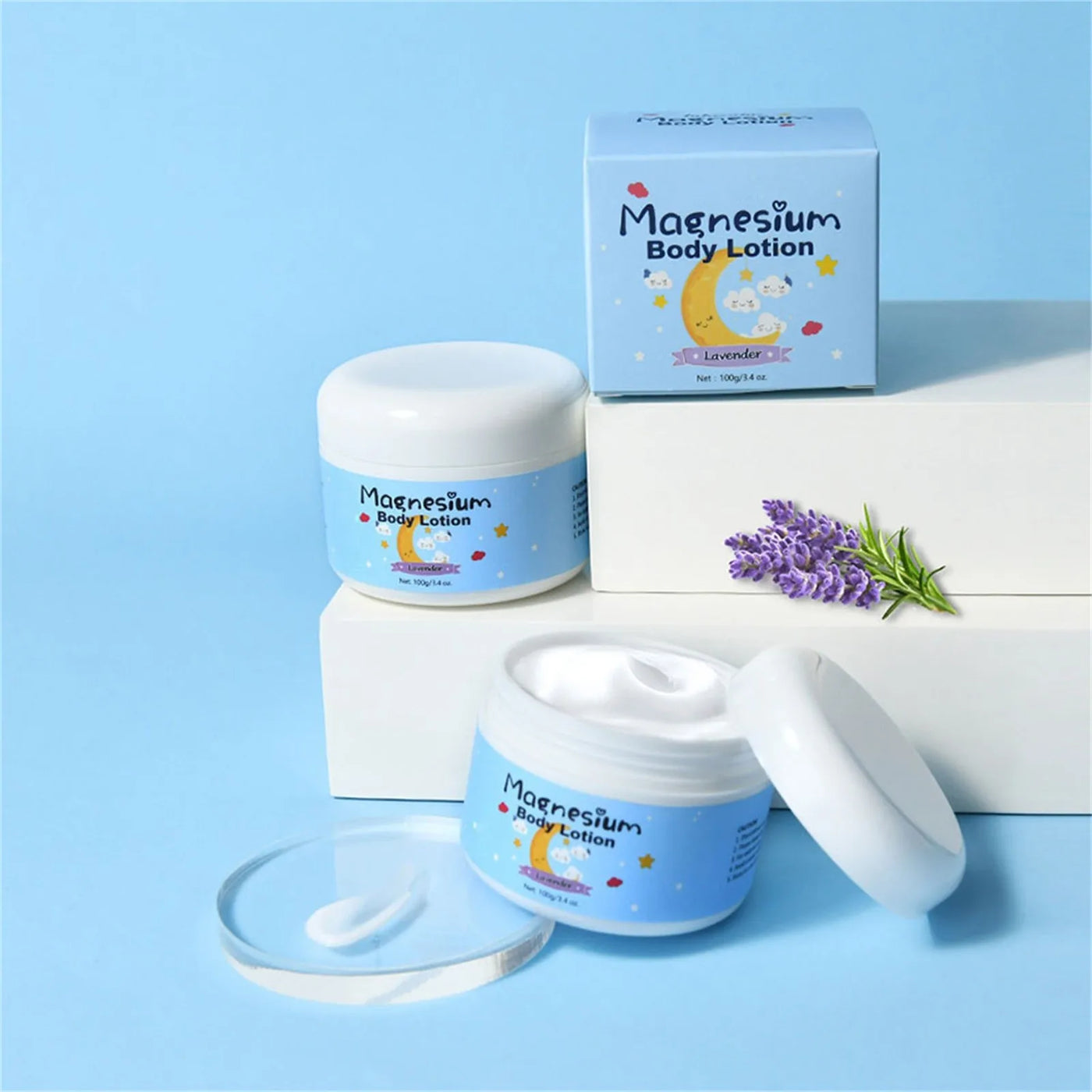 Magnesium Sleep Lotion for Kids – Knock Out Bedtime Stress Without Melatonin  Calms Anxiety. Soothes Muscles. Smells Like Lavender Dreams.