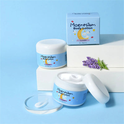 Magnesium Sleep Lotion for Kids – Knock Out Bedtime Stress Without Melatonin  Calms Anxiety. Soothes Muscles. Smells Like Lavender Dreams.