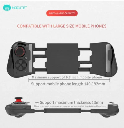 Total Control in Your Pocket — Meet the MOCUTE-058 Wireless Gamepad  Tired of sloppy touchscreen controls? MOCUTE-058 isn’t just a gamepad — it’s your secret weapon. Whether you're on Android, iOS, or even PC… you're walking into battle with an edge