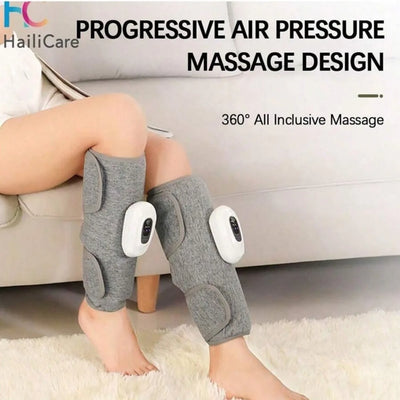 1pc Electric Leg Massager – Wireless Rechargeable Air Compression Calf Massager for Leg Muscle Relief & Relaxation