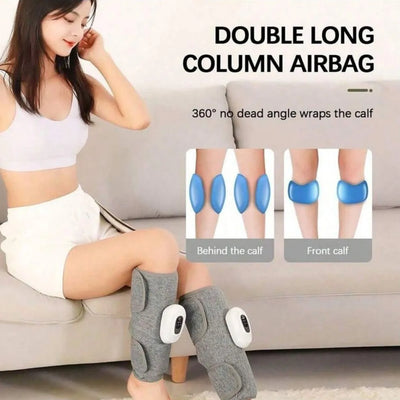 Electric Leg Massager – Wireless Rechargeable Air Compression Calf Massage for Muscle Relief & Relaxation – Health Care Device