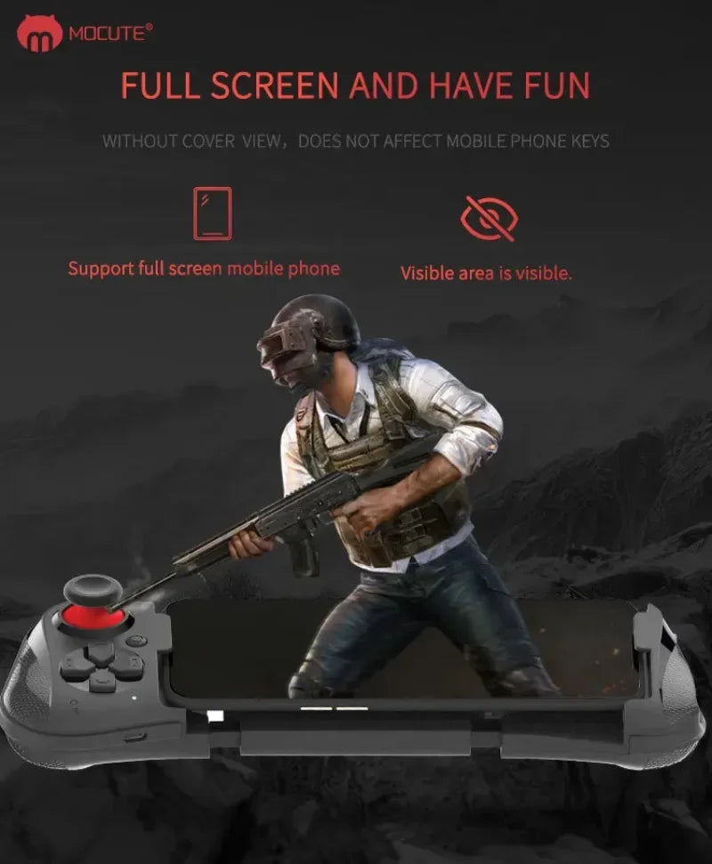 Total Control in Your Pocket — Meet the MOCUTE-058 Wireless Gamepad  Tired of sloppy touchscreen controls? MOCUTE-058 isn’t just a gamepad — it’s your secret weapon. Whether you're on Android, iOS, or even PC… you're walking into battle with an edge