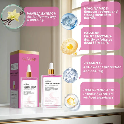 Goodbye Razor Bumps: The Ultimate 100ml After Shave Oil for Smooth, Bump-Free Skin!