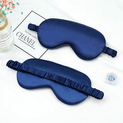 Imitated Silk Sleep Eye Mask – Portable Travel Eyepatch for Relaxation, Naps & Night Sleep – Comfortable, Breathable Eye Cover