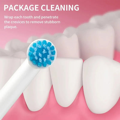 4pcs Replacement Brush Heads for Oral-B Electric Toothbrush – Compatible with Advance Power, Vitality, Precision Clean, Pro Health, Triumph, & 3D Excel