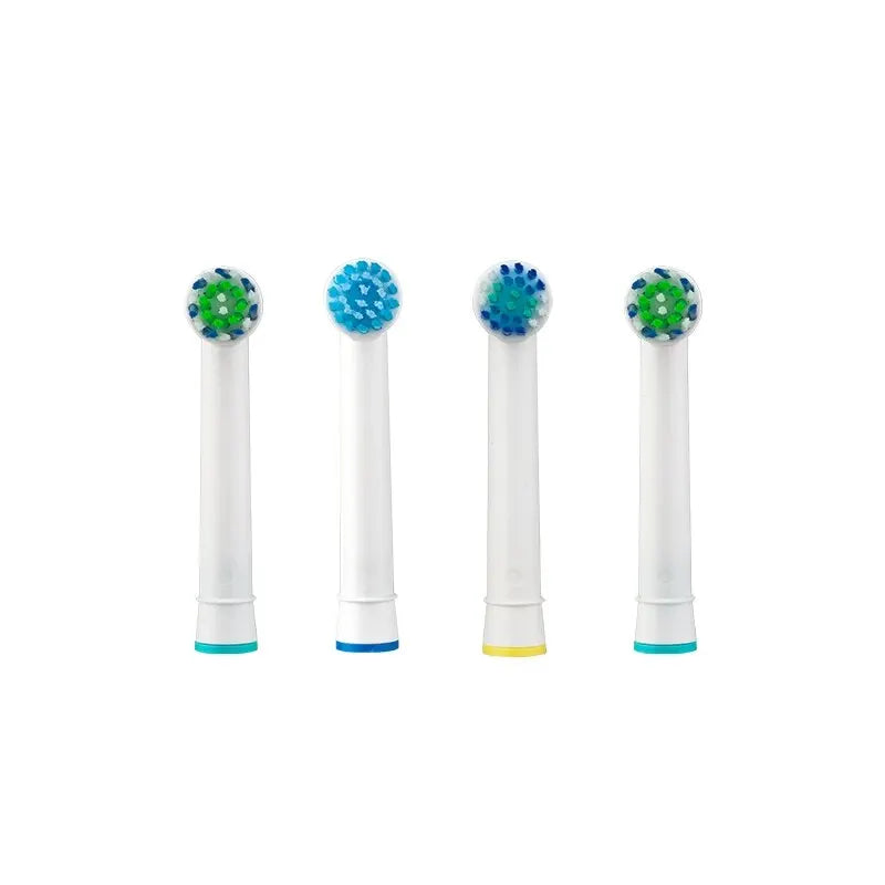 4pcs Replacement Brush Heads for Oral-B Electric Toothbrush – Compatible with Advance Power, Vitality, Precision Clean, Pro Health, Triumph, & 3D Excel