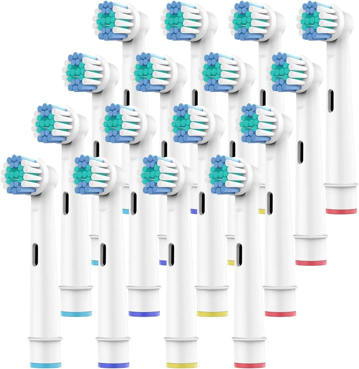 "Replacement Brush Heads for Oral-B Electric Toothbrush – Fits Power, Pro Health, Triumph, & More – 4/8/16pcs"
