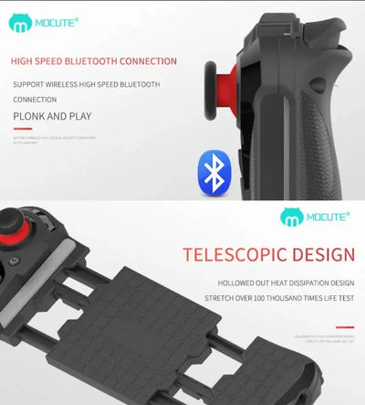 Total Control in Your Pocket — Meet the MOCUTE-058 Wireless Gamepad  Tired of sloppy touchscreen controls? MOCUTE-058 isn’t just a gamepad — it’s your secret weapon. Whether you're on Android, iOS, or even PC… you're walking into battle with an edge